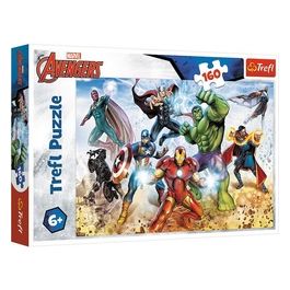 Puzzle da 160 Pezzi - Avengers: Pronti A Salvare Il Mondo