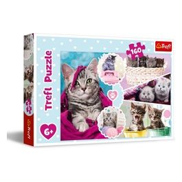 Puzzle da 160 Pezzi - Gattini Adorabili