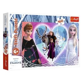 Puzzle da 160 Pezzi - Frozen 2: Momenti Gioiosi