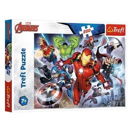 Puzzle da 200 Pezzi - I Possenti Avengers