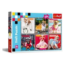 Puzzle da 200 Pezzi - Happy Dogs