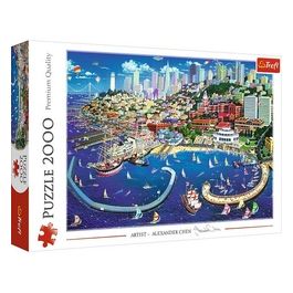 Puzzle da 2000 Pezzi - Baia Di San Francisco