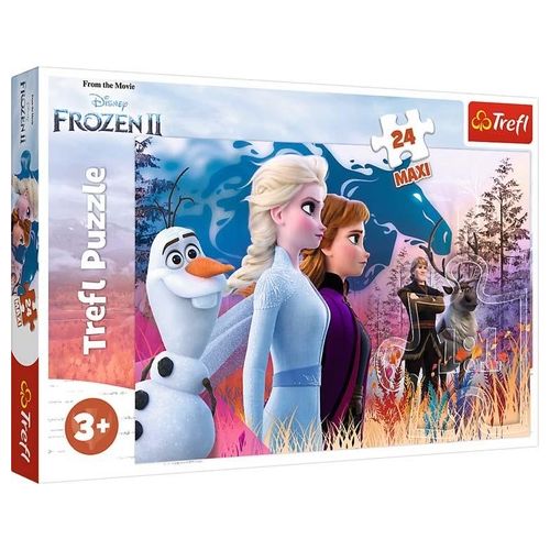 Trefl Puzzle da 24 Pezzi Maxi Frozen 2 Magico Viaggio
