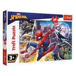 Puzzle da 24 Pezzi Maxi Spider-Man Senza Paura