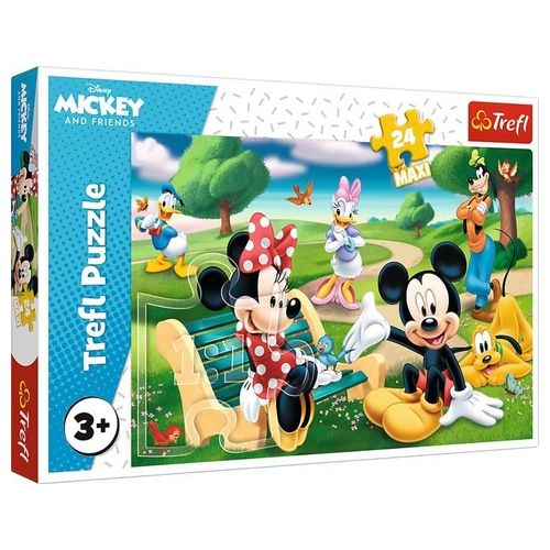 Trefl Puzzle da 24 Pezzi Maxi Disney Topolino e Amici