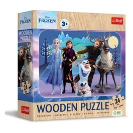 Puzzle da 24 Pezzi In Legno - Frozen 2: Amazing Frozen