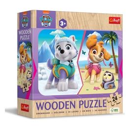 Puzzle da 24 Pezzi In Legno - Paw Patrol: Girls Paw Patrol