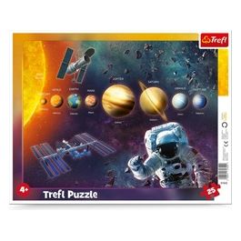 Puzzle da 25 Pezzi Con Cornice - Solar System