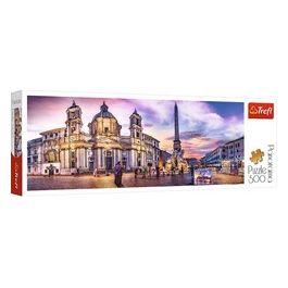 Puzzle da 500 Pezzi Panorama - Piazza Navona. Roma
