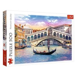 Puzzle da 500 Pezzi - Ponte Di Rialto. Venezia