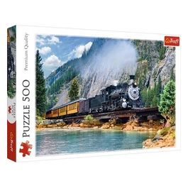 Puzzle da 500 Pezzi - Mountain Train