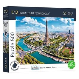 Puzzle da 500 Pezzi Uft - Cityscape: Paris. France