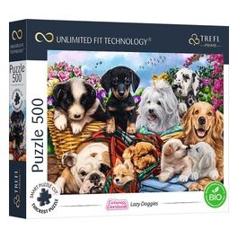 Puzzle da 500 Pezzi Uft - Cuteness Overload: Lazy Doggies
