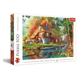 Puzzle da 500 Pezzi - Cottage By The River