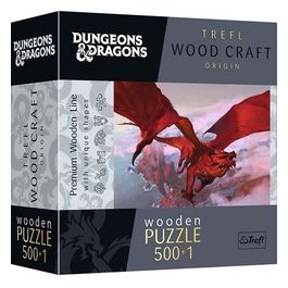 Puzzle da 501 Pezzi Woodcraft - Dungeons e Dragons: Ancient Red Dragon