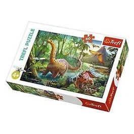 Puzzle da 60 Pezzi - Migrazione Dei Dinosauri