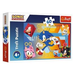 Puzzle da 60 Pezzi - Sonic: Sonic In Action