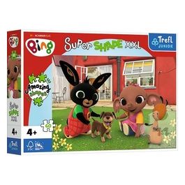Puzzle da 60 Pezzi Xxl Super Shape - Bing: Playing With A Dog