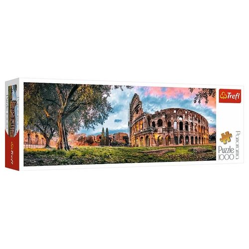 Trefl Puzzle Panorama da 1000 Pezzi Colosseo all'Alba