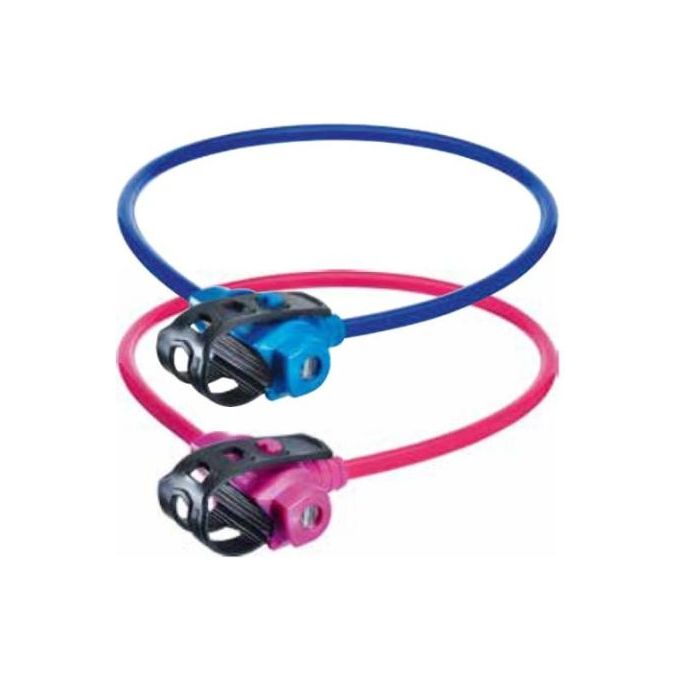 Trelock Lucchetto Bicicletta Cavo Fix-Go 10X750 Rosa