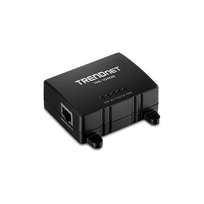 Trendnet TPE-104GS Divisore di Rete Nero Supporto Power Over Ethernet