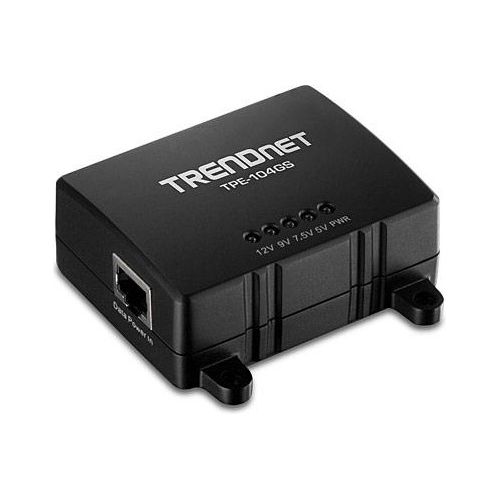 Trendnet TPE-104GS Divisore di Rete Nero Supporto Power Over Ethernet