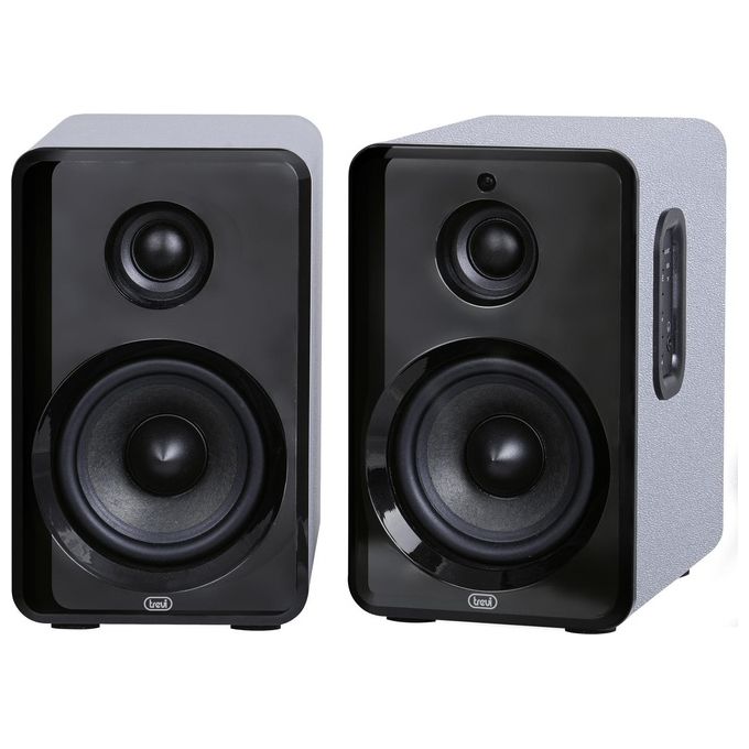 Trevi AVX 565 BT Altoparlanti Amplificati Bluetooth 50W con Mp3 USB MicroSD AUX-IN e Presa Cuffia