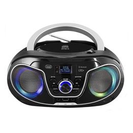 Trevi CMP 588 DAB Stereo Portatile CD Boombox Radio Dab+ Bluetooth Aux-In Nero