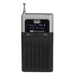 Trevi DAB 793 R Radio Portatile con Ricevitore Digitale Sistema DAB/DAB+ e FM Nero