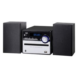 Trevi HCX 10F6 Mini Impianto Audio Domestico 20W Nero/Argento 	