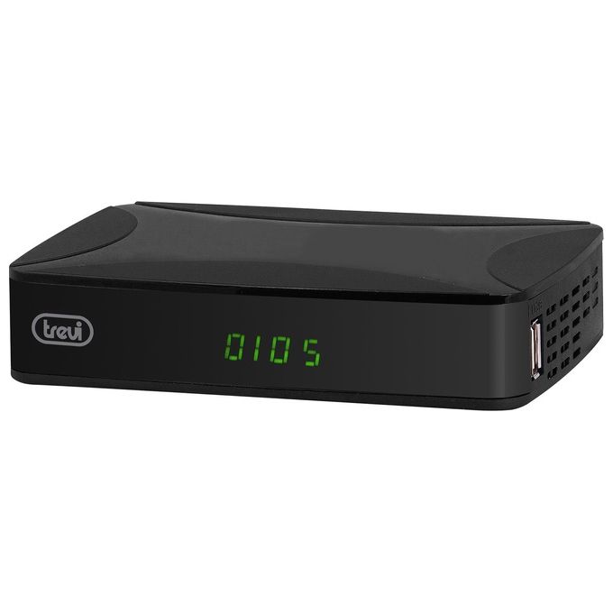 Trevi HE 3368 T2 Decoder Digitale Terrestre HD DVB-T2 con H.265/HEVC 10 Bit Hdmi Scart Usb Funzione Rec Telecomando