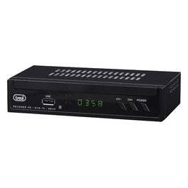 Trevi HE 3378 T2 Decoder Digitale Terrestre HD DVBT-T2 con H.265/HEVC 10 bit Telecomando Regular con Funzione Apprendimento e Senior con Tasti Grandi