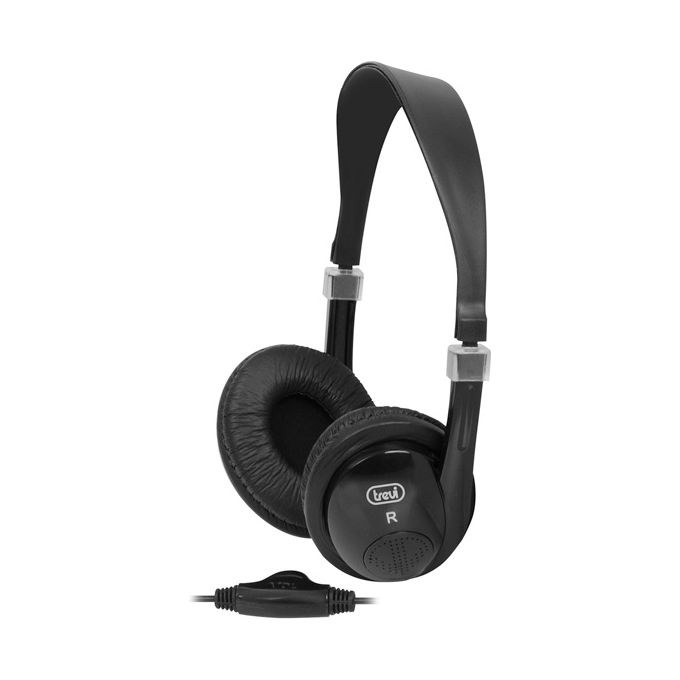 Trevi HTV 636 Cuffie Cablato a Padiglione Nero