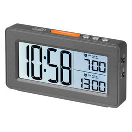 Orologio Digitale con Due Sveglie Grande Display LCD