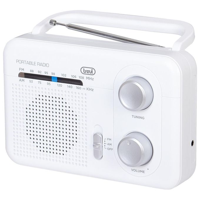 Trevi RA 7F64 Radio Portatile Analogico Bianco