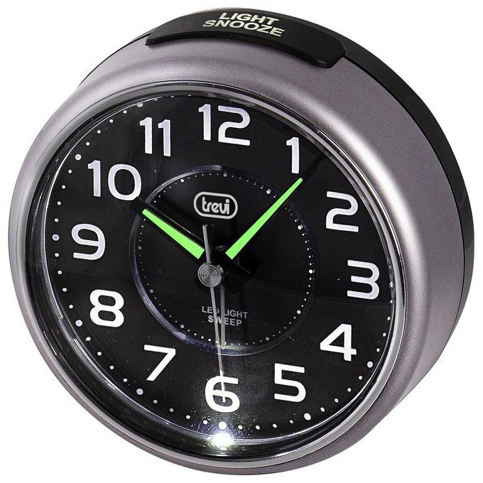 Trevi SL 3096 Sveglia al Quarzo Nero