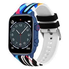 Smartwatch Amoled 1.95 Funzione Chiamata wifi ip68 blu