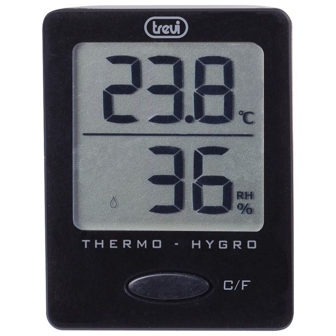 Image of Trevi Te 3004 Termometro Digitale con Igrometro Temperatura e Umidita' Nero