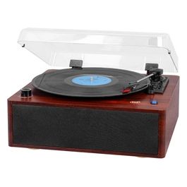 TT 1030 BT Giradischi a trasmissione diretta con 2 Velocità per 33 45 e 78 Giri/min Potenza 30 Watt colore Legno