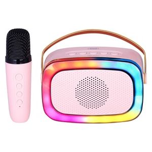 Trevi Xr Jump Altoparlante Karaoke Portatile 10W Wireless Usb Micro Sd AUX-IN Xr 8A01 Miniparty Rosa-image