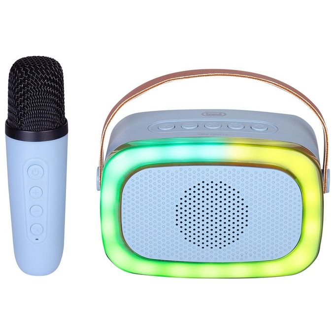 Image of Trevi XR 8A01 MiniParty Altoparlante Karaoke Bluetooth Blu
