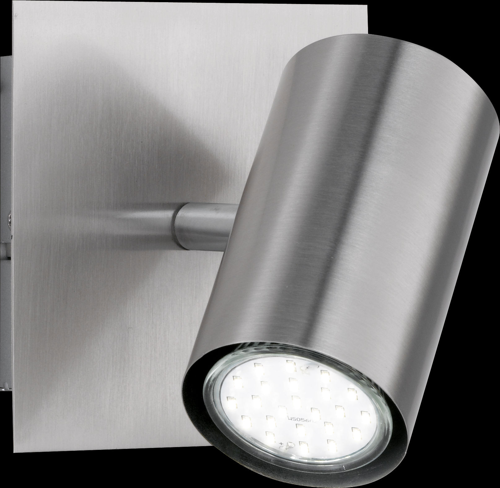 Trio Lighting Marley Base Spot Cil. Acciaio Cm.12