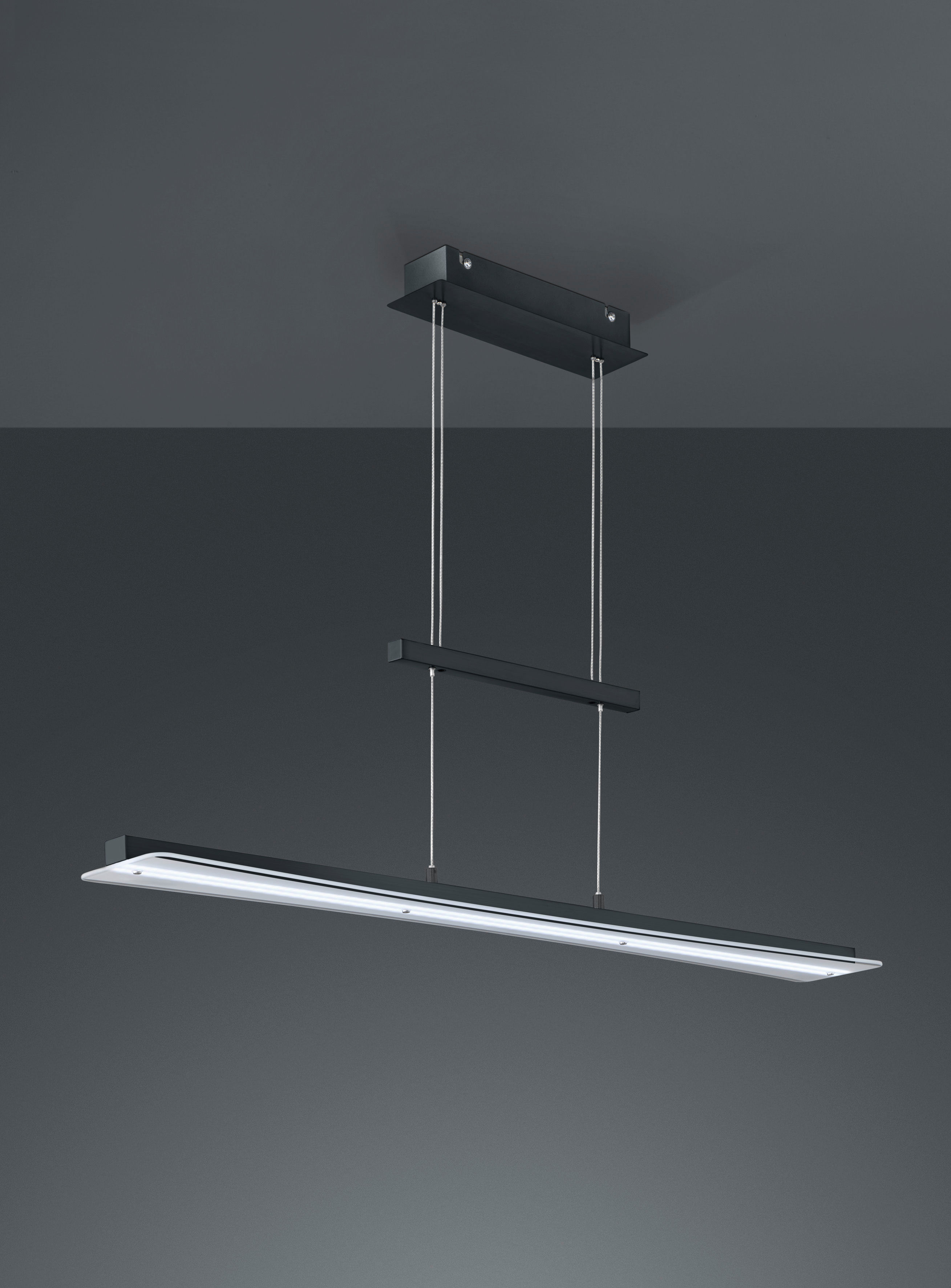 Trio Lighting Smash Sospensione Led Con Bilanciere Touch Dimmer 4 Intensita' E Luce Dimanima Regolabile L. 100Cm