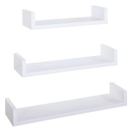 Tris Mensole da Muro calamita bianco