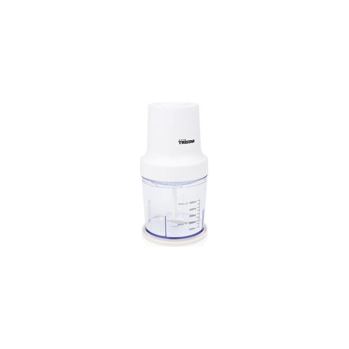 Tristar BL-4023 Tritatutto Elettrico 0.5 L 400 W 2 velocita' funzione Pulse lame acciaio inox colore Bianco