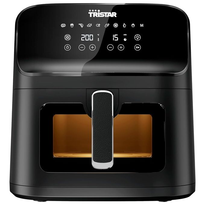 Image of Tristar Friggitrice FR-9039 Aerofryer Tecnologia ad Aria Calda 1500W Capacita' 3.5 Litri Colore Nero
