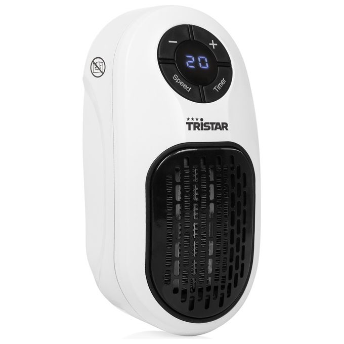 Tristar KA-5084 Termoventilatore Elettrico a Presa 400 W Timer Programmabile
