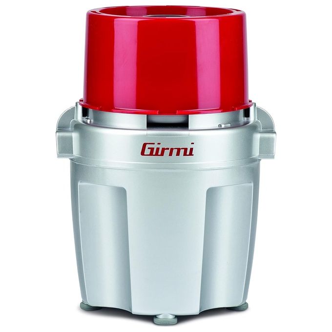 Girmi TR20 Tritatutto Lame in Titanio 500W 250 ml Rosso Argento