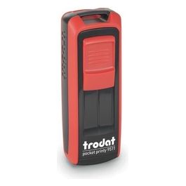 Pocket Printy 9511 Nero/Rosso Fuoco