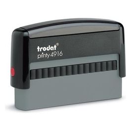 Single Line Stamp Timbro di Testo Printy 4916 Nero